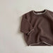 Knitted jumper with retro pattern – soft, warm and durable | girls