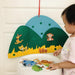 Felt learning board boosts creativity – storytelling, shapes, fine motor skills | for children