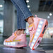 LED trainers with wheels – light-up soles, 2-in-1 walk and roll | kids' skate shoes