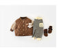 Quilted bodywarmer keeps kids warm and cosy – lightweight, button fastening | unisex