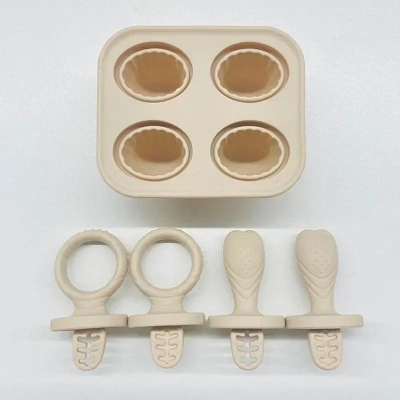 5-piece baby teether set – BPA-free silicone with handle grip | Teething toys