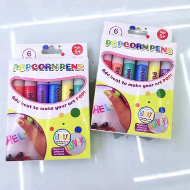 3D puffy craft pens create raised textured art – non-toxic, 12 vivid colours | for creative kids