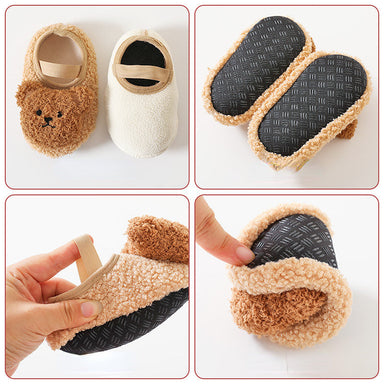 Baby booties with anti-slip sole – soft, warm and cosy | unisex design