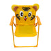 Foldable kids' camping chair with animal print – lightweight, sturdy frame | For toddlers