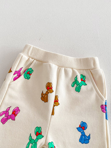 Tracksuit with fun balloon dog design – soft, breathable, comfortable fit | unisex kids