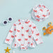UV swim set with hat protects from the sun – quick-drying, stretchy | baby & toddler