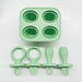 5-piece baby teether set – BPA-free silicone with handle grip | Teething toys