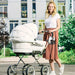 Pram phone and cup holder with universal fit – stable, 2-in-1 design | buggy accessory