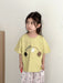 3D bear t-shirt with playful jumping design – soft cotton, comfort fit | kids tops