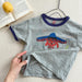 Kids' dog print T-shirt in soft cotton – playful design, comfortable fit | boys & girls