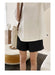 Maternity shorts with elasticated waistband – soft, breathable, flexible | pregnancy
