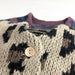 Knitted leopard print cardigan – soft cotton, ribbed cuffs | girls