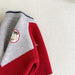 Knitted jumper keeps little ones warm – ribbed cuffs, bird print | boys
