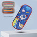 3D pencil case with space design – spacious storage, durable, lightweight | for school