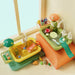 Water play table with working tap and ducks – fountain, accessories | outdoor toy