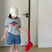 Kids' dog print T-shirt in soft cotton – playful design, comfortable fit | boys & girls