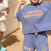 Summer set shorts and t-shirt – soft cotton, oversized fit | kids