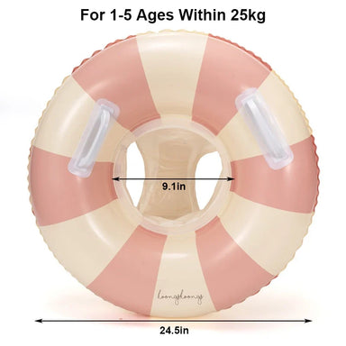 Baby swim ring with sun canopy – inflatable float | Up to 25kg