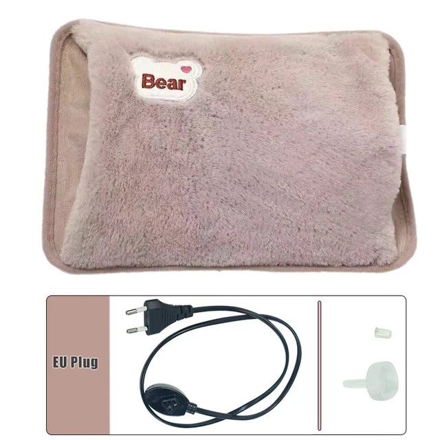Rechargeable hot water bottle – safe, soft, leak-free | for babies & kids