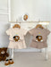 Two-piece summer outfit with bear print – soft cotton, elastic waistband | girls and boys
