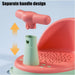 Ergonomic baby bath seat with non-slip suction cups – safe, comfortable, from 6 months | for babies