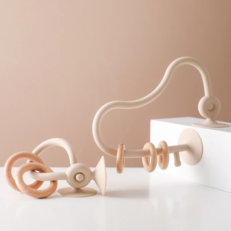 Stacking ring toy with silicone rings – soft, safe and educational | Baby toys