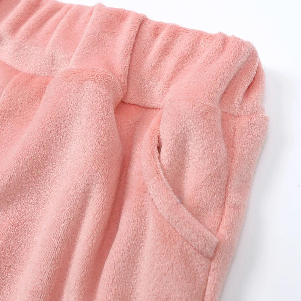 Velvet tracksuit for kids – soft, warm, flexible fit | unisex outfit set