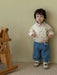 Baby and toddler baseball jacket with patchwork design – elastic cuffs | unisex autumn wear