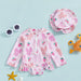 UV swim set with hat protects from the sun – quick-drying, stretchy | baby & toddler