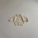 Striped polo jumper in soft cotton – classic collar, unisex fit | kids tops