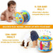 Tummy time projector with ocean light and sound – calming, sensory, portable | baby toy