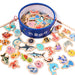 Magnetic wooden fishing game with sea animals – boosts fine motor skills | Montessori toy