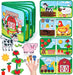 Montessori busy book boosts fine motor skills – shapes, colours and counting | toddlers