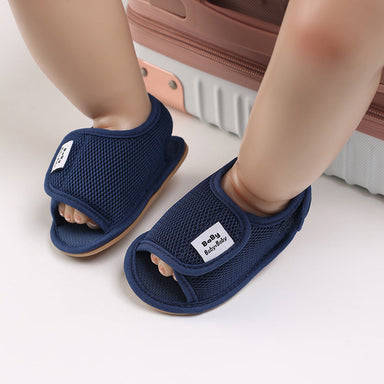 Baby sandals with breathable mesh – non-slip sole, adjustable strap | 0–2 years