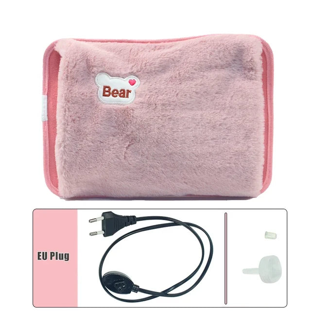 Rechargeable hot water bottle – safe, soft, leak-free | for babies & kids