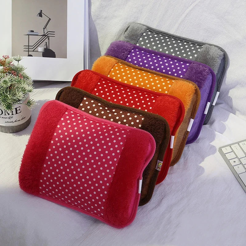 Electric heating pad warms fast – rechargeable, wireless use | pain relief