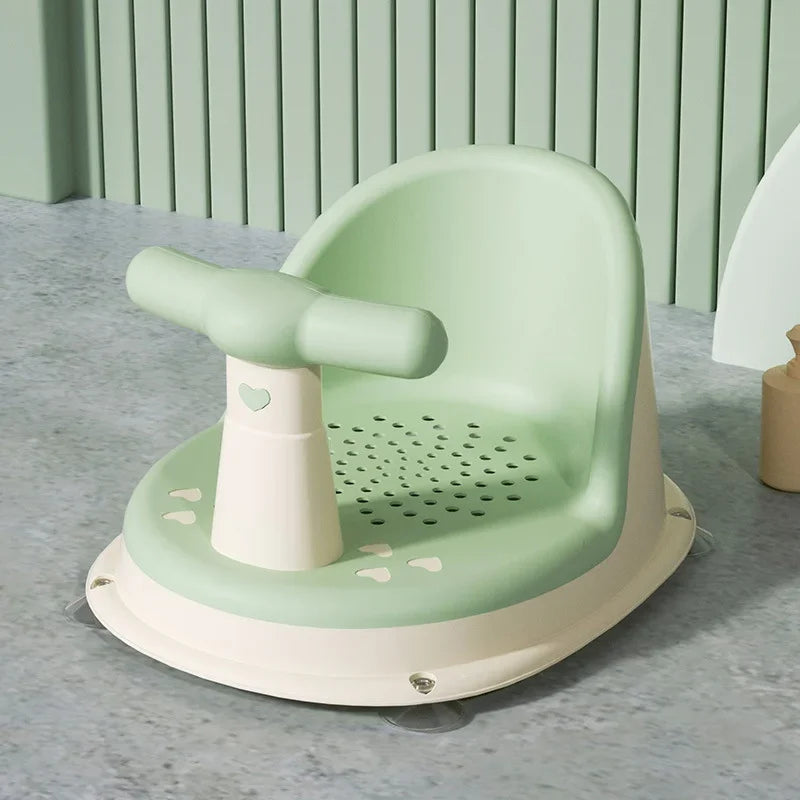 Ergonomic baby bath seat with non-slip suction cups – safe, comfortable, from 6 months | for babies