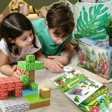 Magnetic building blocks spark creative play – educational STEM toy, 48 or 100 pieces | Kids