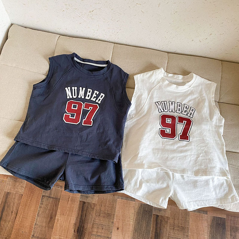 Summer set T-shirt and shorts – soft cotton, loose fit | Kids outfit