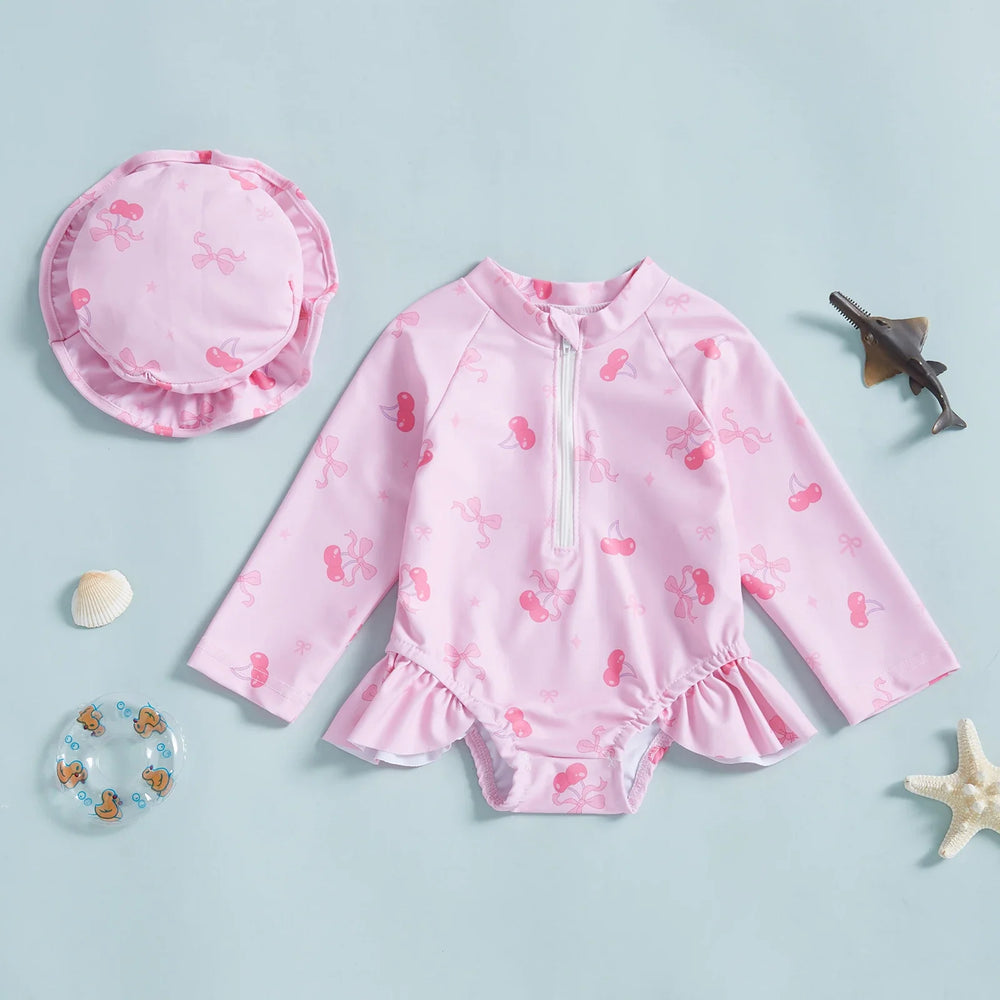 UV swim set with hat protects from the sun – quick-drying, stretchy | baby & toddler