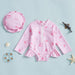 UV swim set with hat protects from the sun – quick-drying, stretchy | baby & toddler