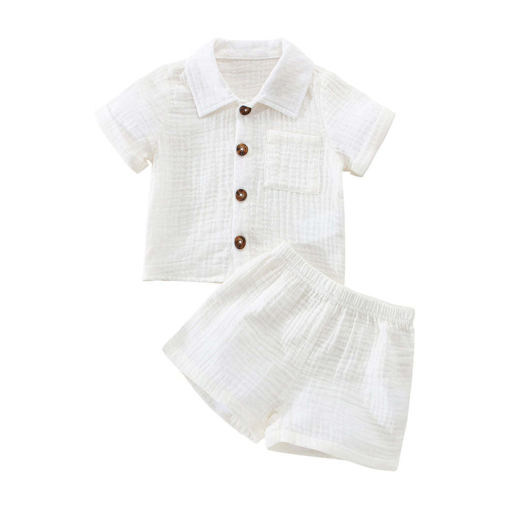 Breathable linen summer set for toddlers – soft, lightweight, easy to wear | baby outfits