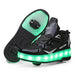 LED trainers with wheels – light-up soles, 2-in-1 walk and roll | kids' skate shoes