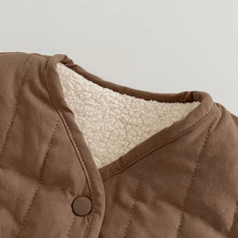 Reversible gilet for two different looks – lightweight, warm, easy-zip | children's outerwear