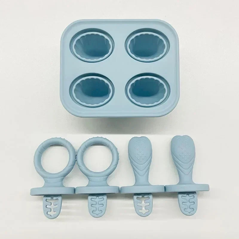 5-piece baby teether set – BPA-free silicone with handle grip | Teething toys