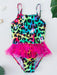 Girls' swimsuit with UV protection – mermaid, unicorn design, quick-drying | Kids swimwear