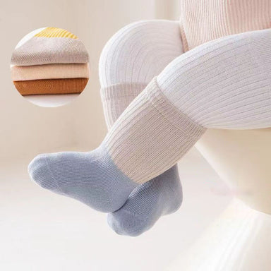 Anti-slip baby socks that stay up – soft, breathable, pack of 6 | unisex