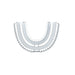 Silicone replacement head for U-shaped toothbrush – soft, hygienic, 360° clean | oral care