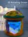 Tummy time projector with ocean light and sound – calming, sensory, portable | baby toy