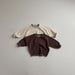 Knitted jumper with retro pattern – soft, warm and durable | girls